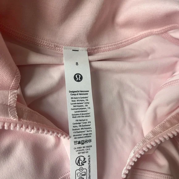 Lululemon Nulu define cropped pink jacket - Picture 3 of 6